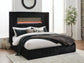 Tayleena  Upholstered Bed With Fireplace And Wireless Audio Signature Design by Ashley®
