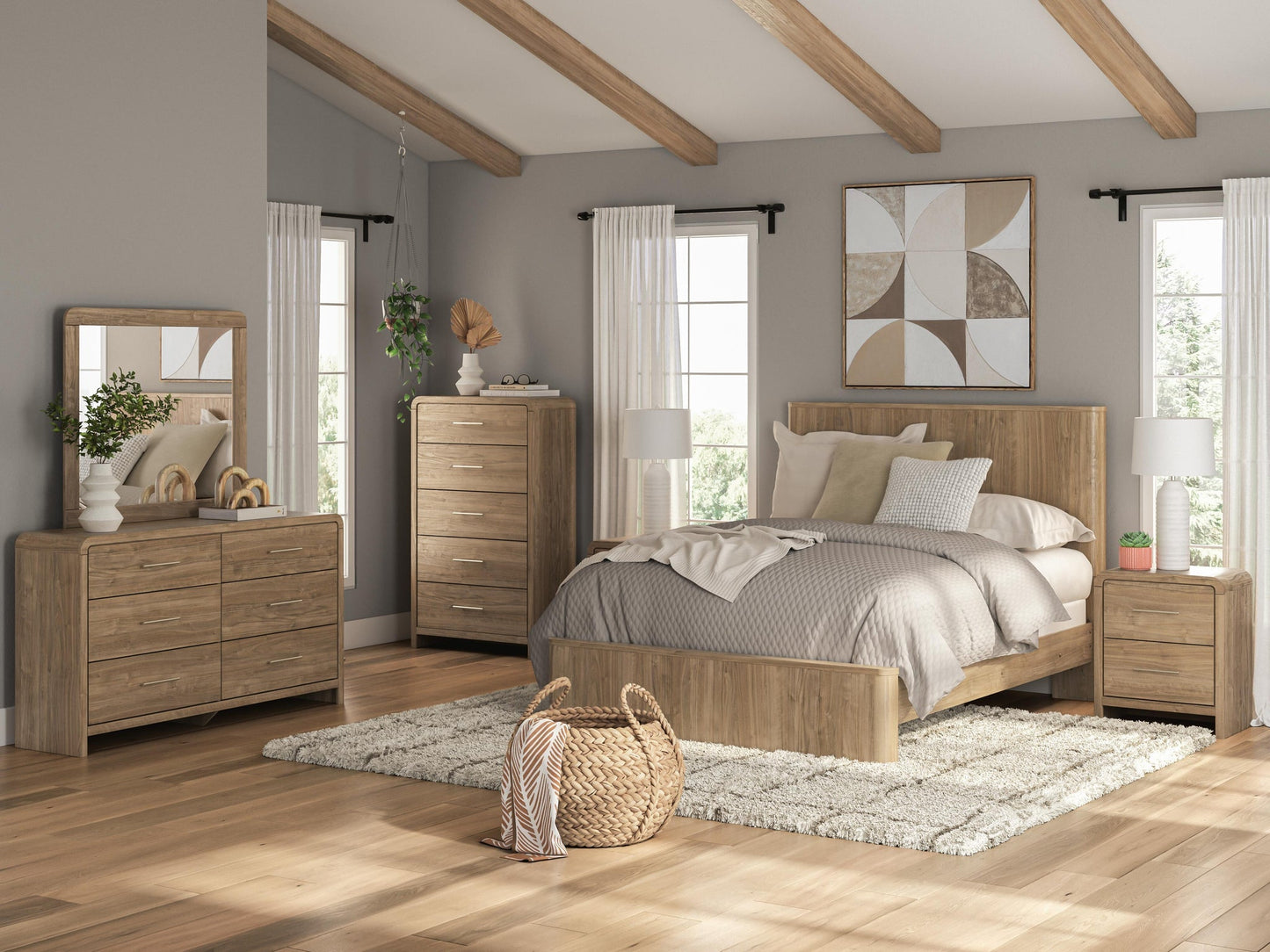 Gramburg  Panel Bed Signature Design by Ashley®