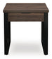 Wickman Falls Square End Table Signature Design by Ashley®
