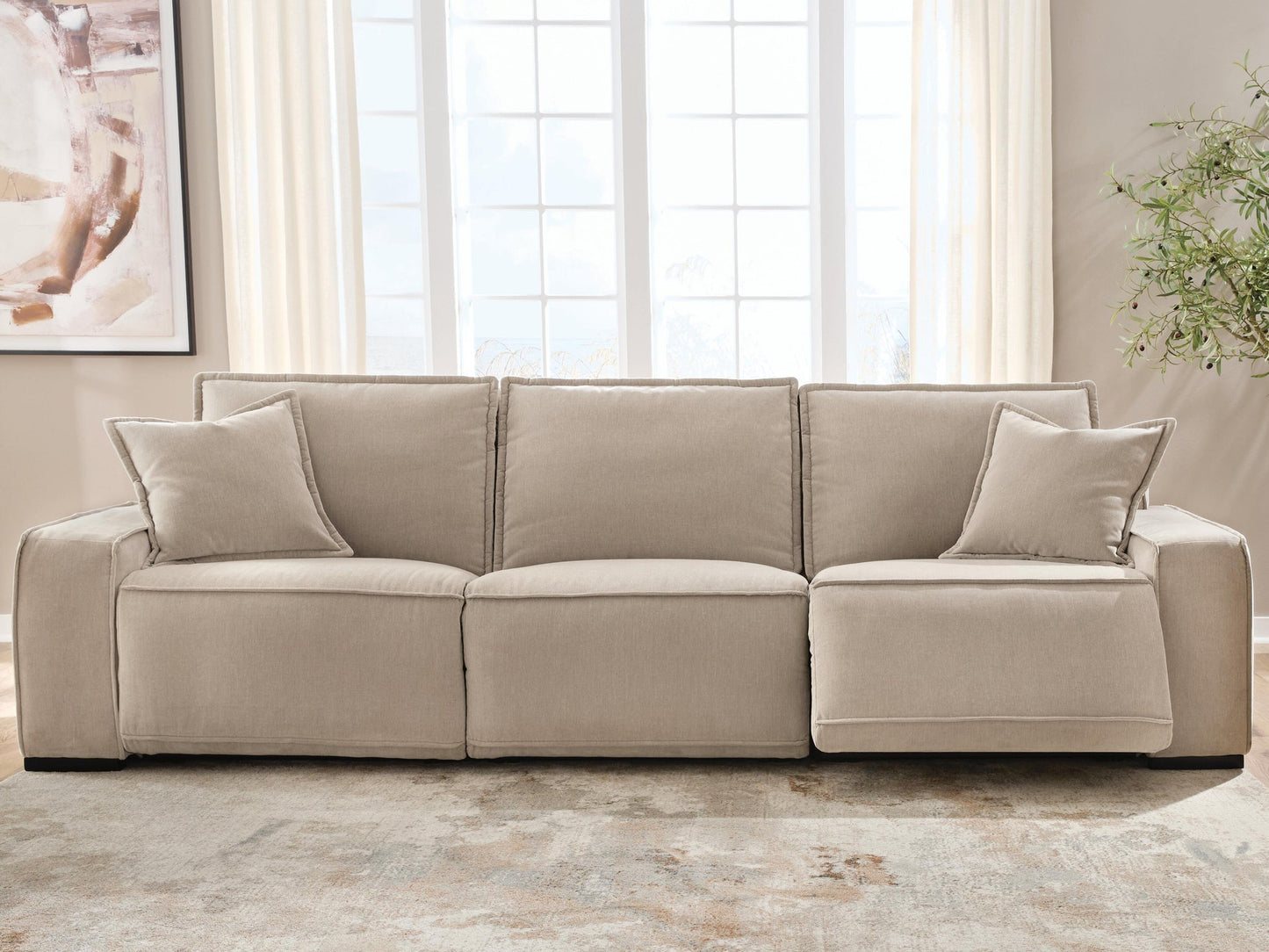 Carceri 3-Piece Power Sectional Reclining Sofa Benchcraft®