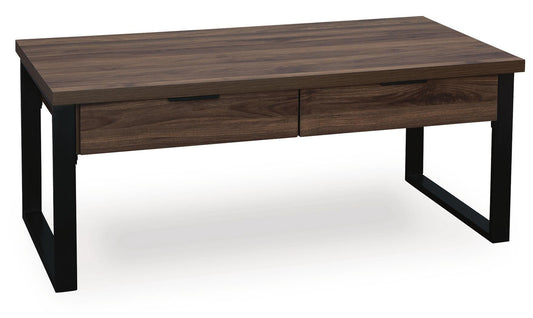 Wickman Falls Rectangular Cocktail Table Signature Design by Ashley®