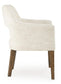 Marxmore Dining UPH Arm Chair (2/CN) Benchcraft®