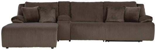 Top Tier 4-Piece Reclining Sectional with Chaise Signature Design by Ashley®