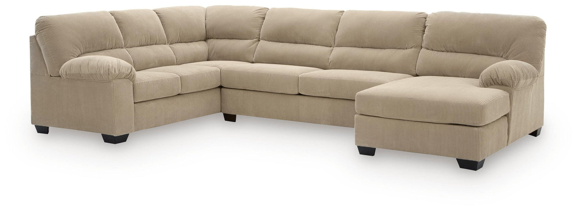 SimpleJoy 3-Piece Sectional with Chaise Signature Design by Ashley®