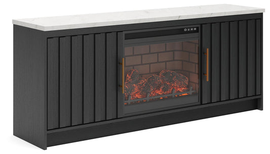 Cadmori 63" TV Stand with Electric Fireplace Signature Design by Ashley®