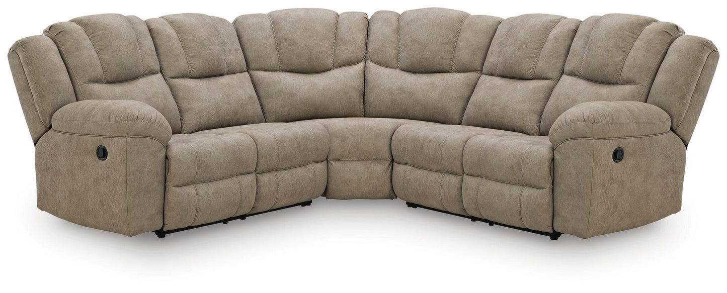 Pearce-Pike 3-Piece Reclining Sectional Signature Design by Ashley®