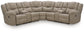 Pearce-Pike 3-Piece Reclining Sectional with Double Console Signature Design by Ashley®