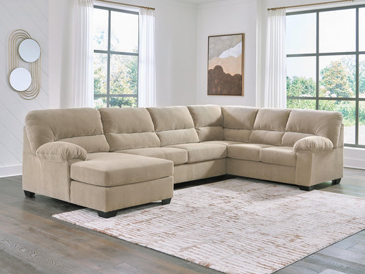 SimpleJoy 3-Piece Sectional with Chaise Signature Design by Ashley®