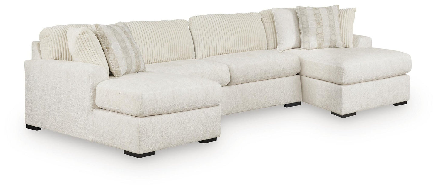 Chessington 3-Piece Sectional with Double Chaise Signature Design by Ashley®