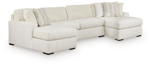 Chessington 3-Piece Sectional with Double Chaise Signature Design by Ashley®