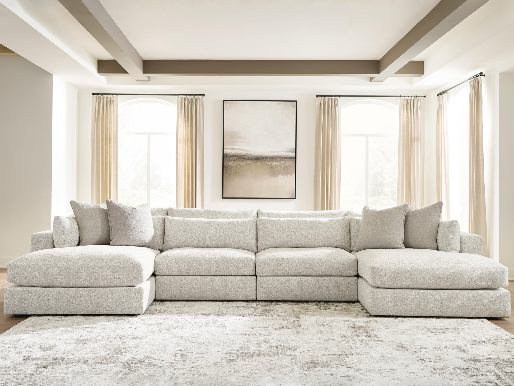 Ashbourne Estate 4-Piece Double Chaise Sectional Signature Design by Ashley®