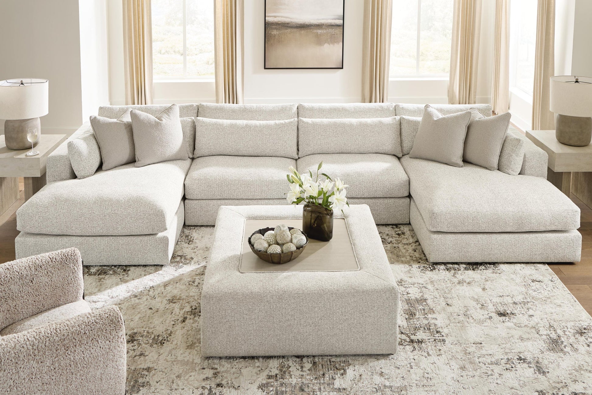 Ashbourne Estate 4-Piece Double Chaise Sectional Signature Design by Ashley®