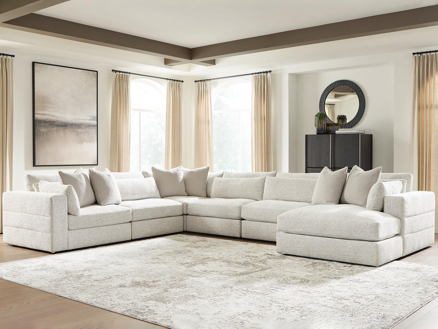 Ashbourne Estate 6-Piece Sectional with Chaise Signature Design by Ashley®
