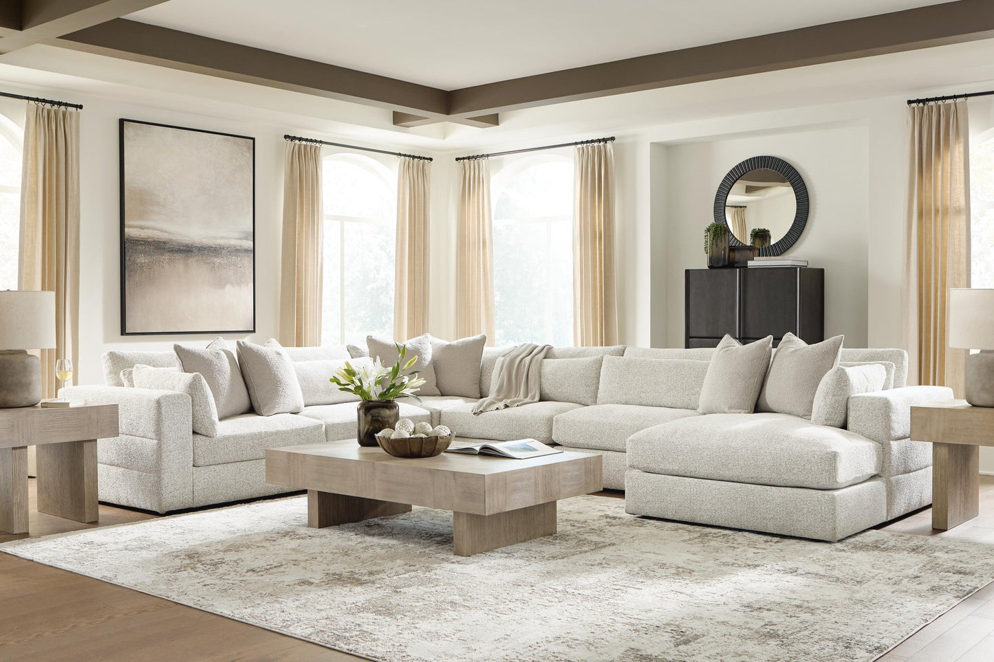 Ashbourne Estate 6-Piece Sectional with Chaise Signature Design by Ashley®