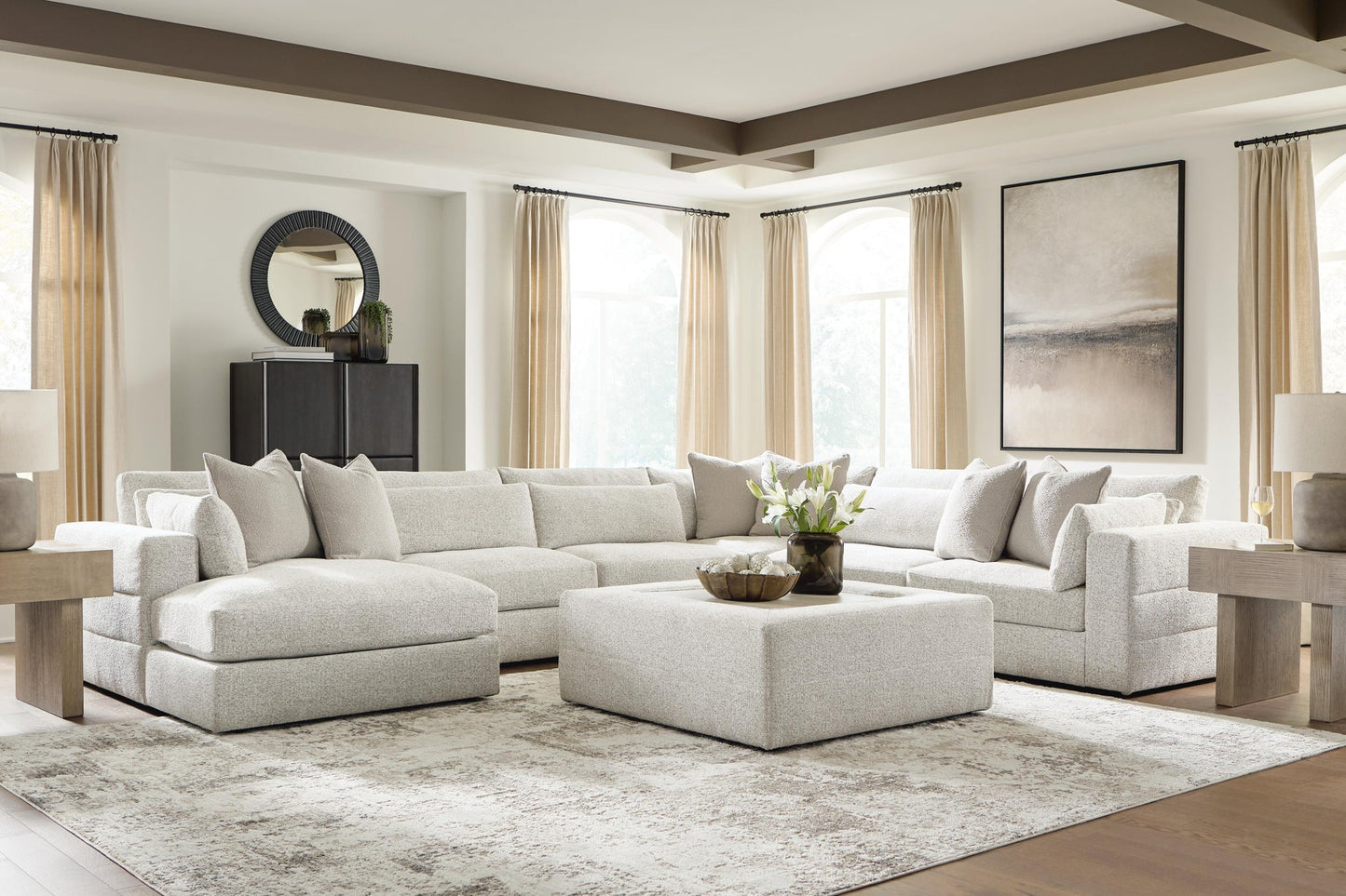 Ashbourne Estate 6-Piece Sectional with Chaise Signature Design by Ashley®