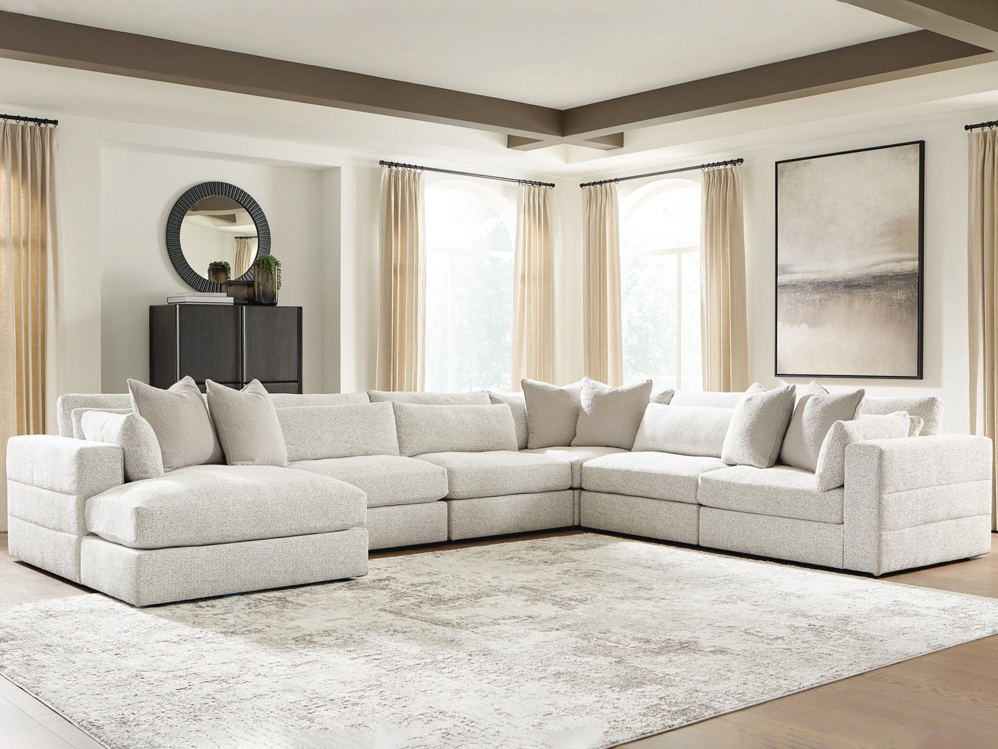 Ashbourne Estate 6-Piece Sectional with Chaise Signature Design by Ashley®