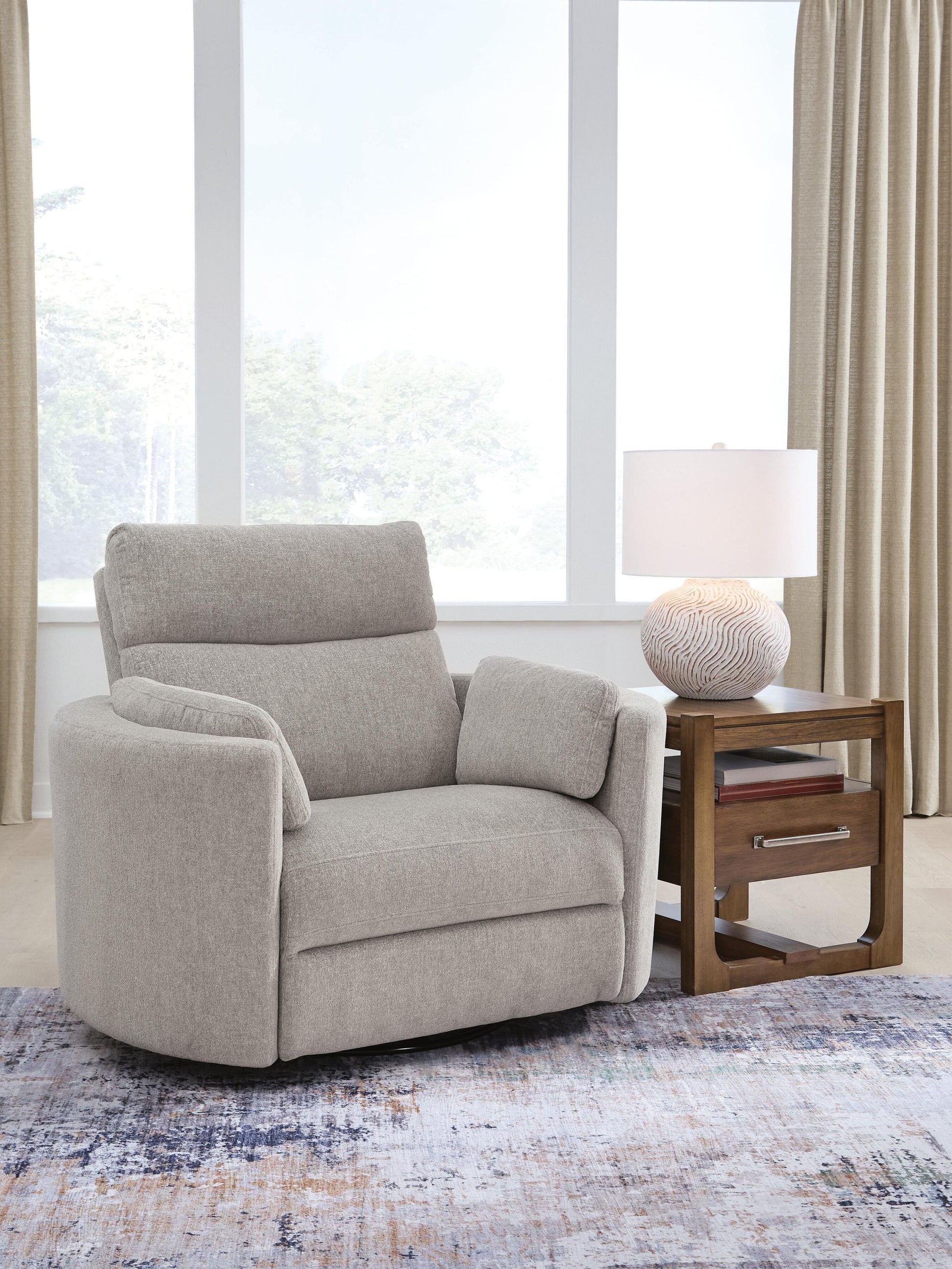 ModMax Luxe Swivel Glider Power Recliner Benchcraft®