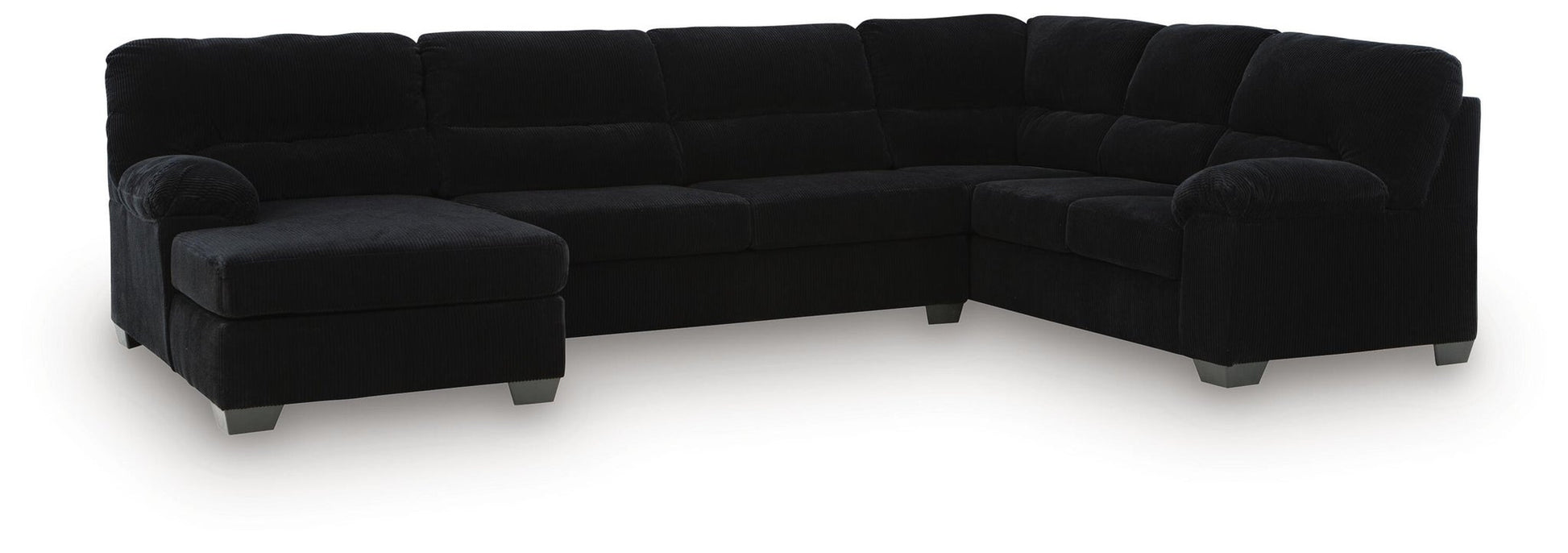 SimpleJoy 3-Piece Sectional with Chaise Signature Design by Ashley®