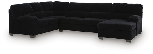 SimpleJoy 3-Piece Sectional with Chaise Signature Design by Ashley®
