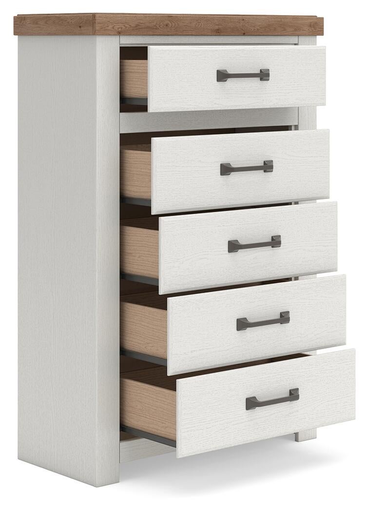 Savonport Five Drawer Chest Benchcraft®