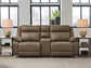 Max-Momentum 3-Piece Power Reclining Sectional Loveseat with Audio Console Signature Design by Ashley®