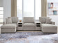 ModMax Luxe 5-Piece Double Chaise Sectional with Audio Consoles Benchcraft®
