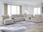 ModMax Luxe 8-Piece Sectional with Chaise and Audio Consoles Benchcraft®