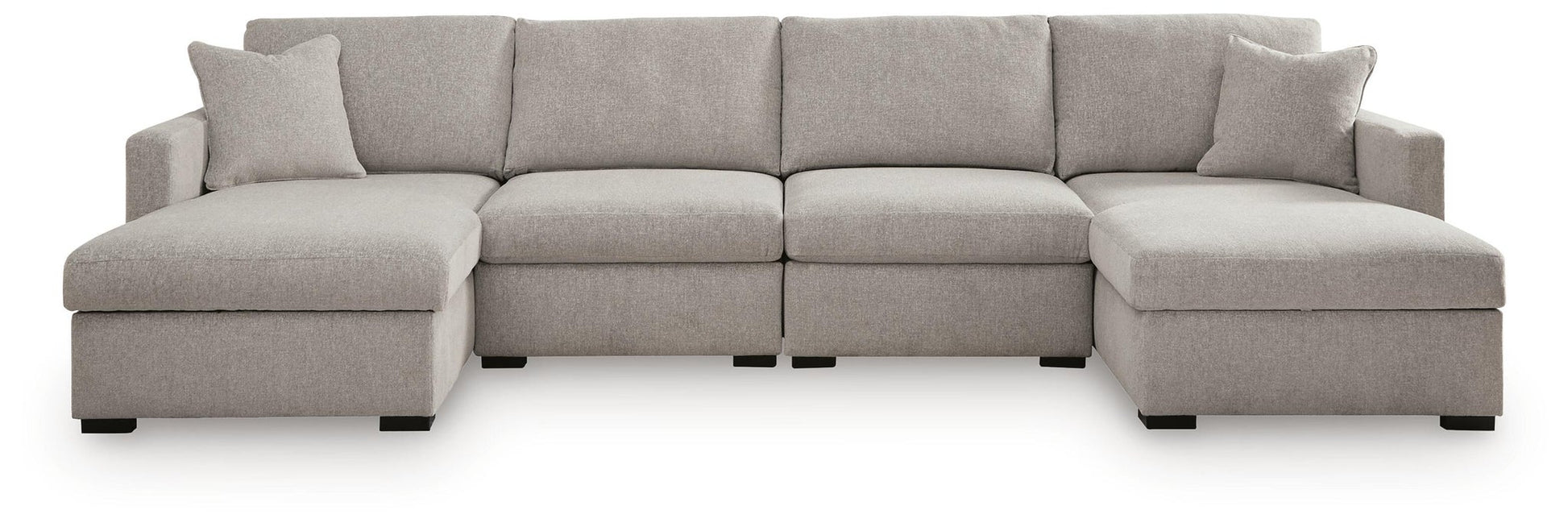 ModMax Luxe 4-Piece Double Chaise Sectional Benchcraft®