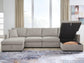 ModMax Luxe 4-Piece Double Storage Chaise Sectional Benchcraft®