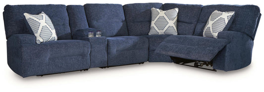 Acklen Place 5-Piece Power Reclining Sectional with Storage Console Signature Design by Ashley®
