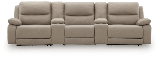Narwhal Place 5-Piece Reclining Sectional with Storage Consoles Signature Design by Ashley®