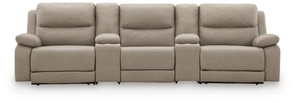 Narwhal Place 5-Piece Power Reclining Sectional Signature Design by Ashley®