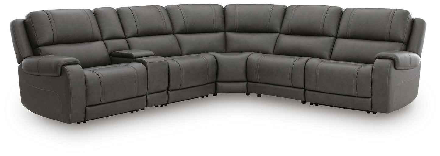 5Z - Pittson 6-Piece Power Reclining Sectional Signature Design by Ashley®
