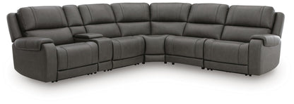 5Z - Pittson 6-Piece Power Reclining Sectional Signature Design by Ashley®