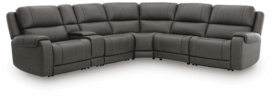 5Z - Pittson 6-Piece Power Reclining Sectional Signature Design by Ashley®