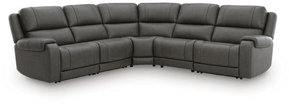 5Z - Pittson 5-Piece Power Reclining Sectional Signature Design by Ashley®