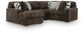 Midnight-Madness 4-Piece Sectional with Chaise Signature Design by Ashley®