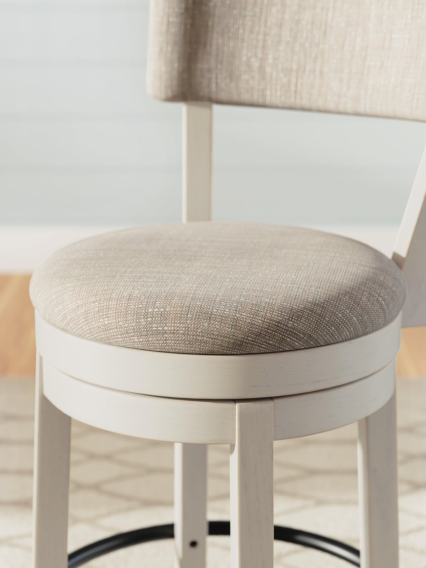 Robbinsdale UPH Swivel Barstool (2/CN) Signature Design by Ashley®