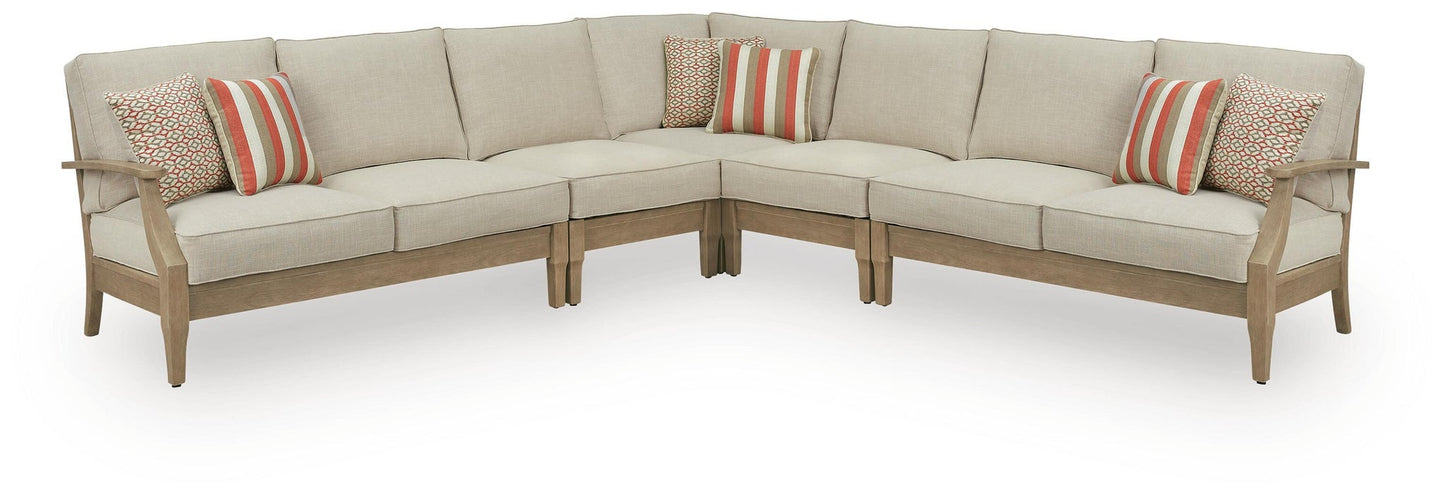 Clare View 5-Piece Outdoor Sectional Signature Design by Ashley®