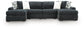 Midnight-Madness 4-Piece Double Chaise Sectional Signature Design by Ashley®