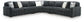 Midnight-Madness 5-Piece Sectional Signature Design by Ashley®