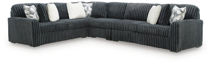 Midnight-Madness 4-Piece Sectional Signature Design by Ashley®