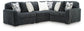 Midnight-Madness 4-Piece Sectional Signature Design by Ashley®