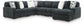 Midnight-Madness 6-Piece Sectional with Chaise Signature Design by Ashley®