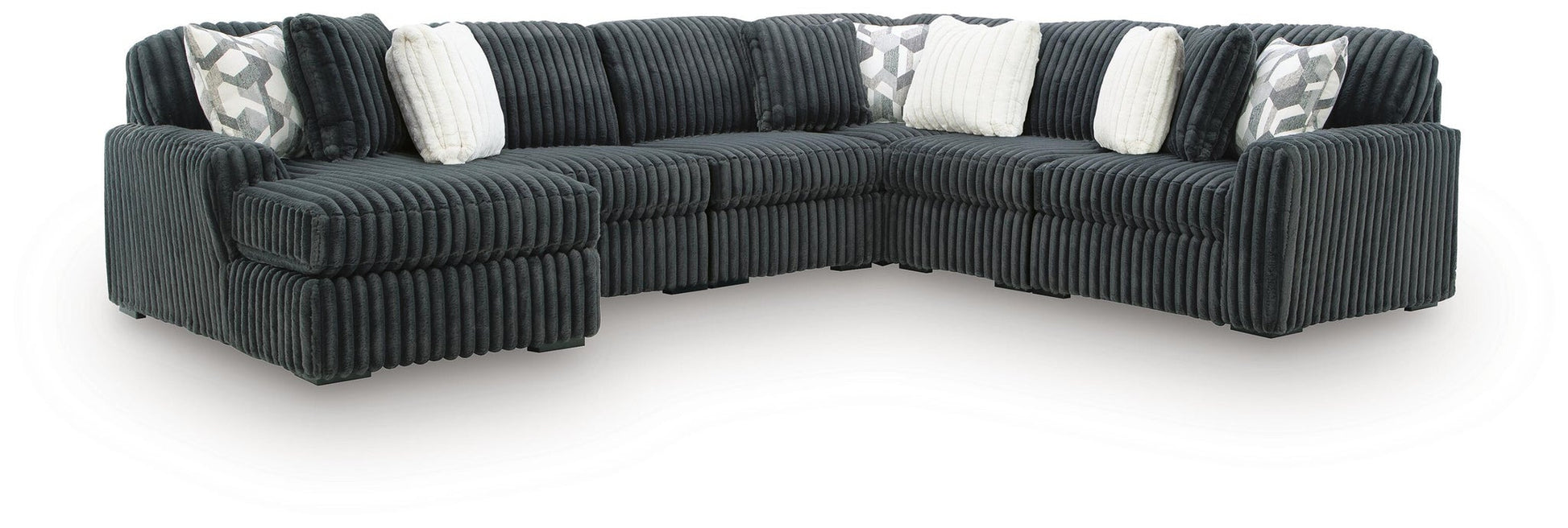 Midnight-Madness 6-Piece Sectional with Chaise Signature Design by Ashley®