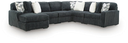 Midnight-Madness 6-Piece Sectional with Chaise Signature Design by Ashley®