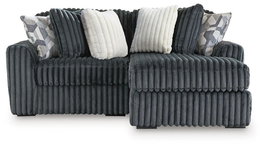 Midnight-Madness 2-Piece Sectional with Chaise Signature Design by Ashley®