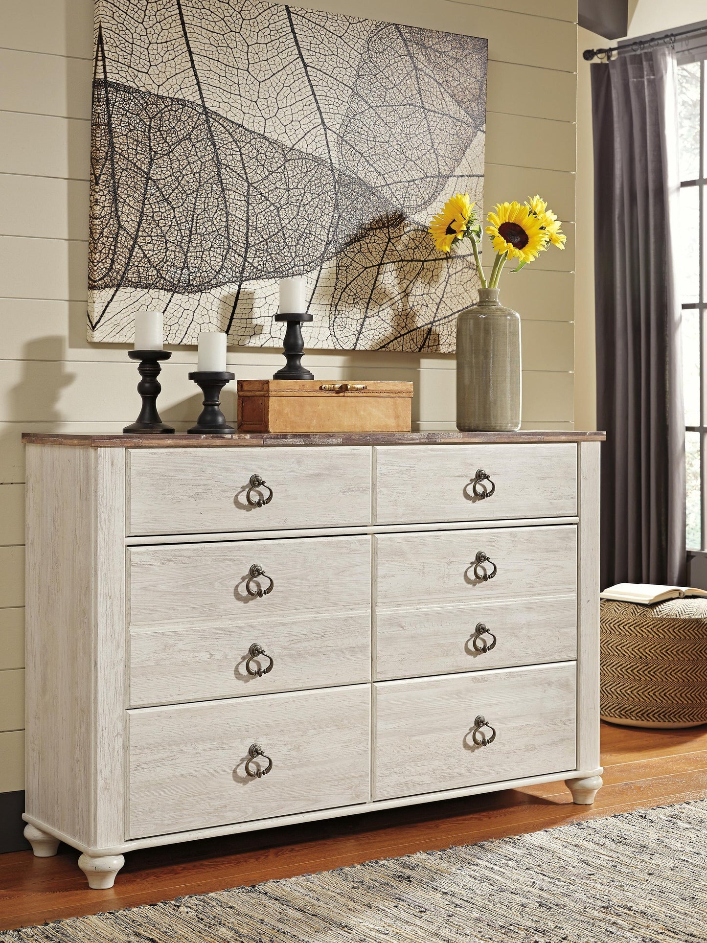 Willowton Six Drawer Dresser Signature Design by Ashley®
