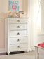 Willowton Five Drawer Chest Signature Design by Ashley®