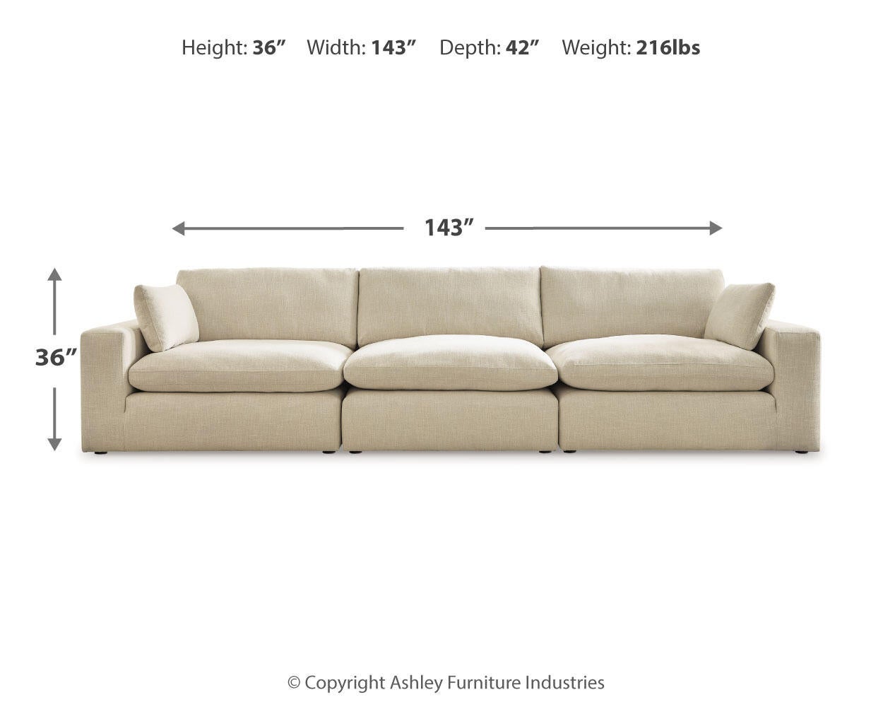 Elyza 3-Piece Sectional Sofa Benchcraft®
